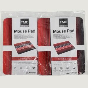 TMC The Macbeth Collection Mouse Pad‎ Set of 2 Ombre Red Striped Non Slip New